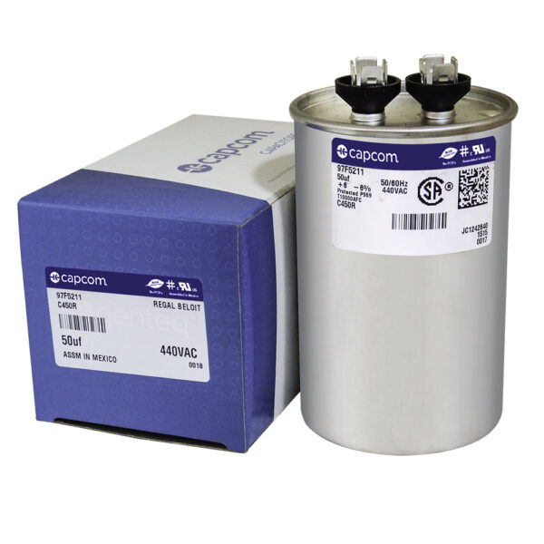 50 MFD x 440 Run Capacitor # 97F5211