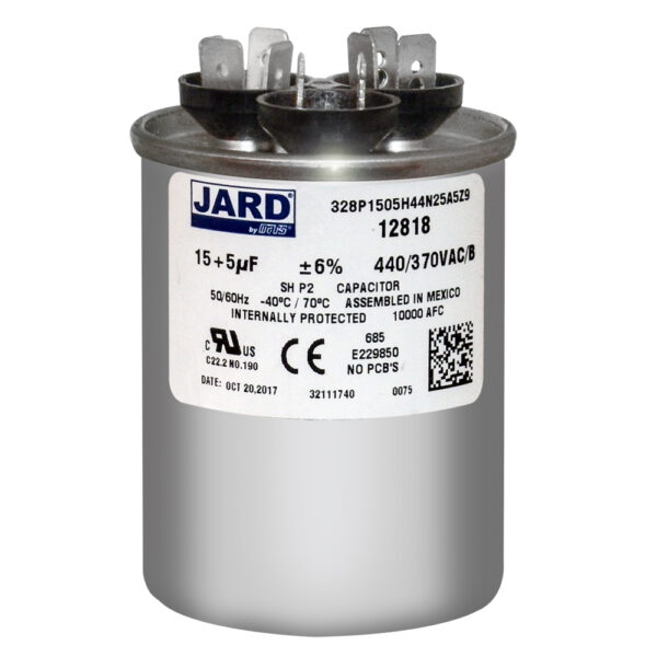 15+5 MFD x 440 Run Capacitor # 328P1505H44N25A5Z - Image 2