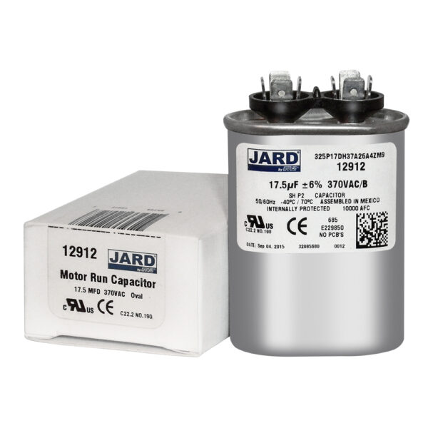 17.5 MFD x 370 Run Capacitor # 325P17DH37A26A4Z