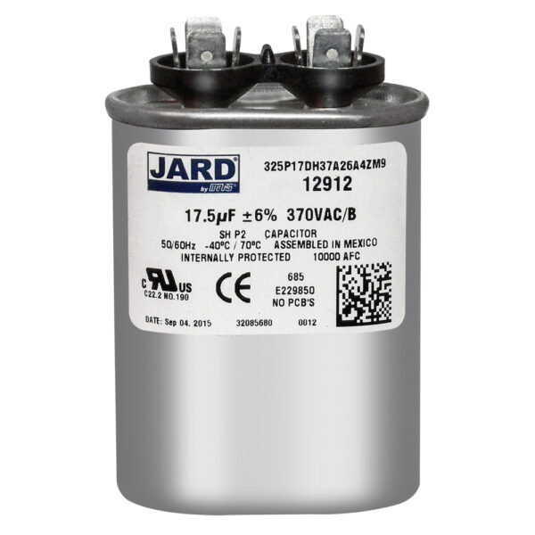 17.5 MFD x 370 Run Capacitor # 325P17DH37A26A4Z - Image 2