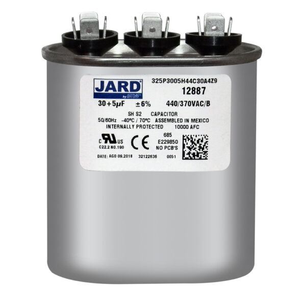 30+5 MFD x 440 Run Capacitor # 325P3005H44C30A4Z - Image 2