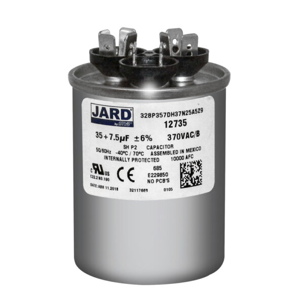 35+7.5 MFD x 370 Run Capacitor # 328P357DH37N25A5Z - Image 2