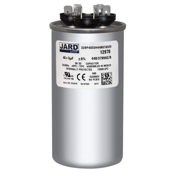 40+3 MFD x 440 Run Capacitor # 328P4003H44N37A5Z - Image 2
