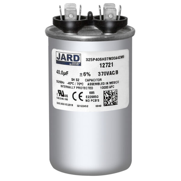 40 MFD x 370 Run Capacitor # 325P406H37M30A4Z - Image 2