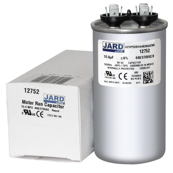 55 MFD x 440 Run Capacitor # 325P556H44N36A4Z