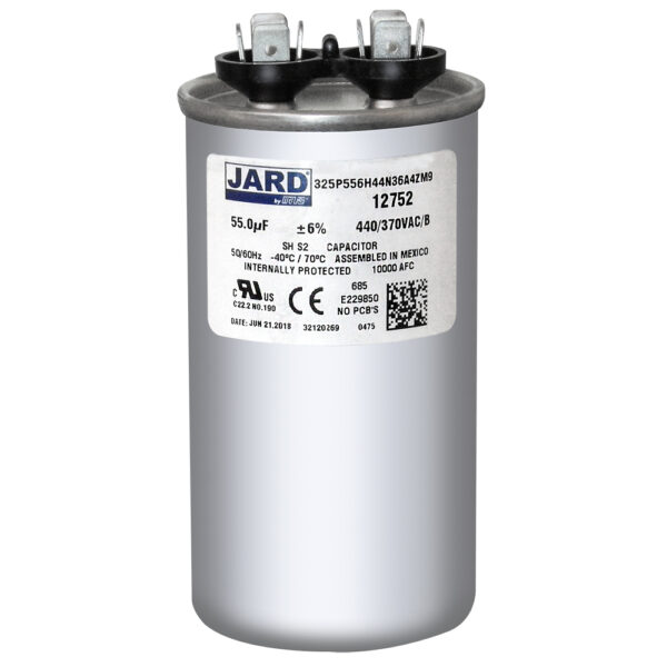 55 MFD x 440 Run Capacitor # 325P556H44N36A4Z - Image 2