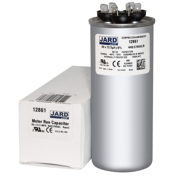 60+12.5 MFD x 440 Run Capacitor # 328P601ZH44N46A5Z
