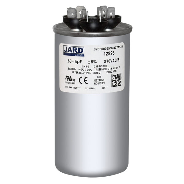 60+5 MFD x 370 Run Capacitor # 328P6005H37N37A5Z - Image 2