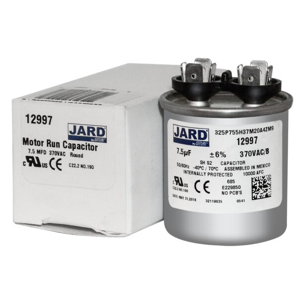 7.5 MFD x 370 Run Capacitor # 325P755H37M20A4Z