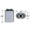 10 MFD x 370 Run Capacitor # 14008 - Image 3