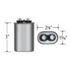 10 MFD x 440 Run Capacitor # 14032 - Image 4