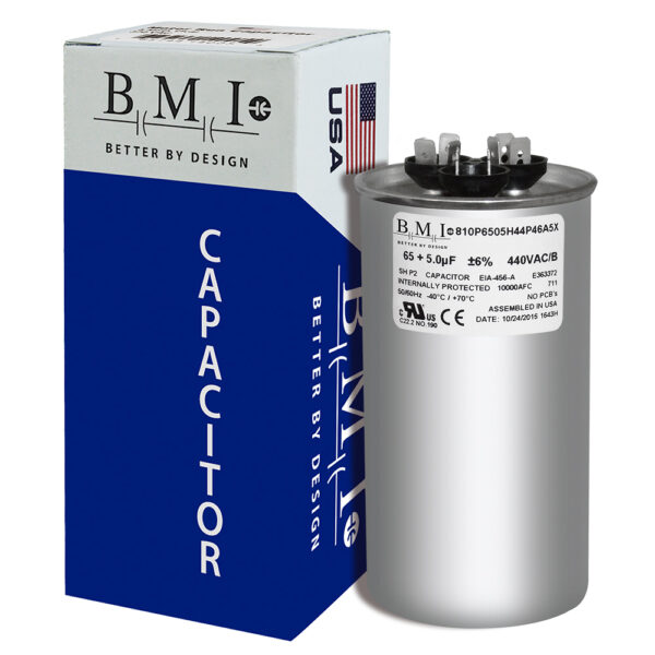 65+5 MFD x 440 Run Capacitor # 14358