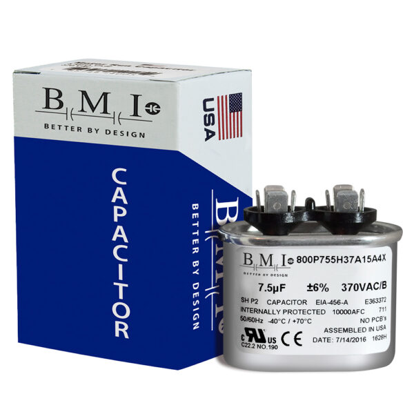 7.5 MFD x 370 Run Capacitor # 14007