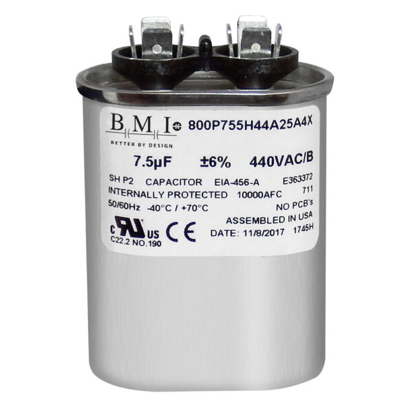 7.5 MFD x 440 Run Capacitor # 14031 - Image 2