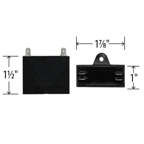 6 MFD x 450 Run/Start Capacitor # 12390 - Image 4