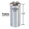 60+7.5 MFD x 440 Run Capacitor # 43-TL60074-R - Image 4