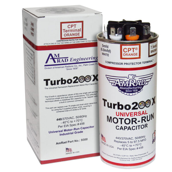 Universal Run Capacitor # Turbo200X