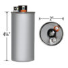 40 MFD x 370/440 Run Capacitor # USA2215 - Image 4