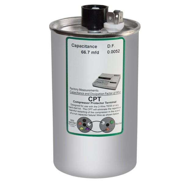 65 MFD x 370/440 Run Capacitor # USA2220 - Image 2