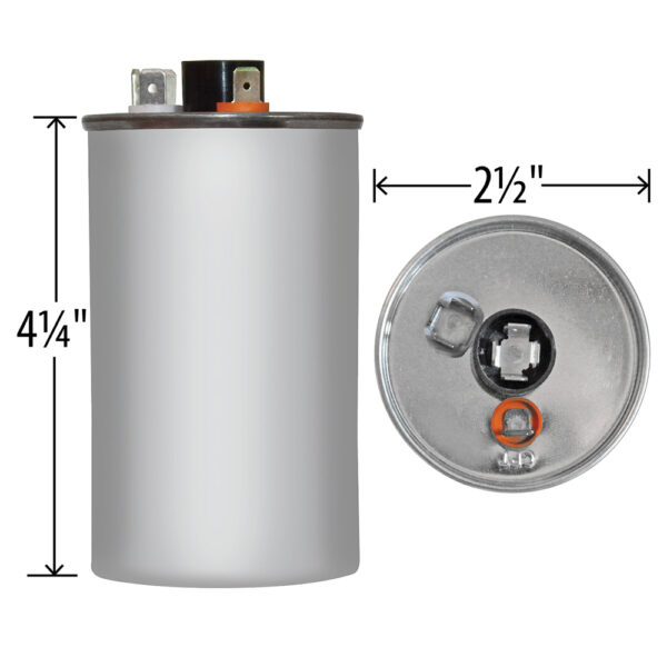 65 MFD x 370/440 Run Capacitor # USA2220 - Image 4