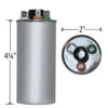 30+3 MFD x 370/440 Run Capacitor # USA2227BA - Image 4
